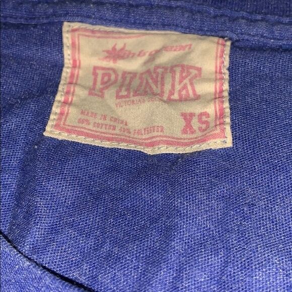 PINK VS university of Kentucky tee shirt size XS - Picture 3 of 5